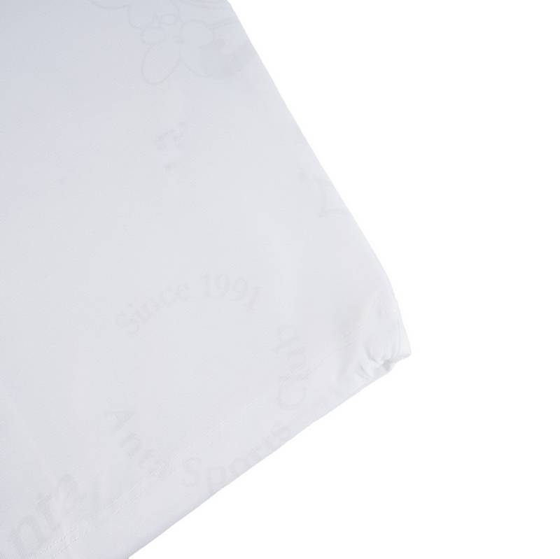 Anta 安踏 雪花白 女短袖针织衫 162628112-1