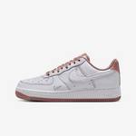 空军一号女鞋AIR FORCE 1 AFI粉白小银勾低帮板鞋IB6543-100
