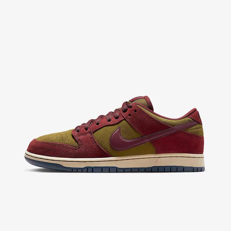 男鞋NIKE SB DUNK胶底滑板鞋低帮复古运动休闲鞋HQ1625-600