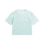 女子柔软亲肤圆领宽松休闲运动T恤AHSW218-5