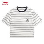 女子柔软亲肤圆领宽松休闲运动T恤AHSW218-3