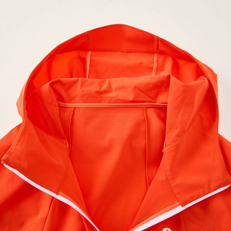 男子户外田径长跑跑步训练透气连帽软壳衣FRWM001-2