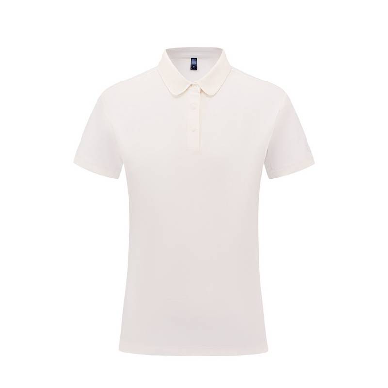 女子棉感POLO衫轻弹吸湿透气反光跑步户外速干T恤FRTM010-2