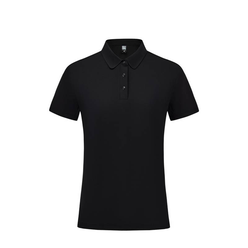 女子棉感POLO衫轻弹吸湿透气反光跑步户外速干T恤FRTM010-1