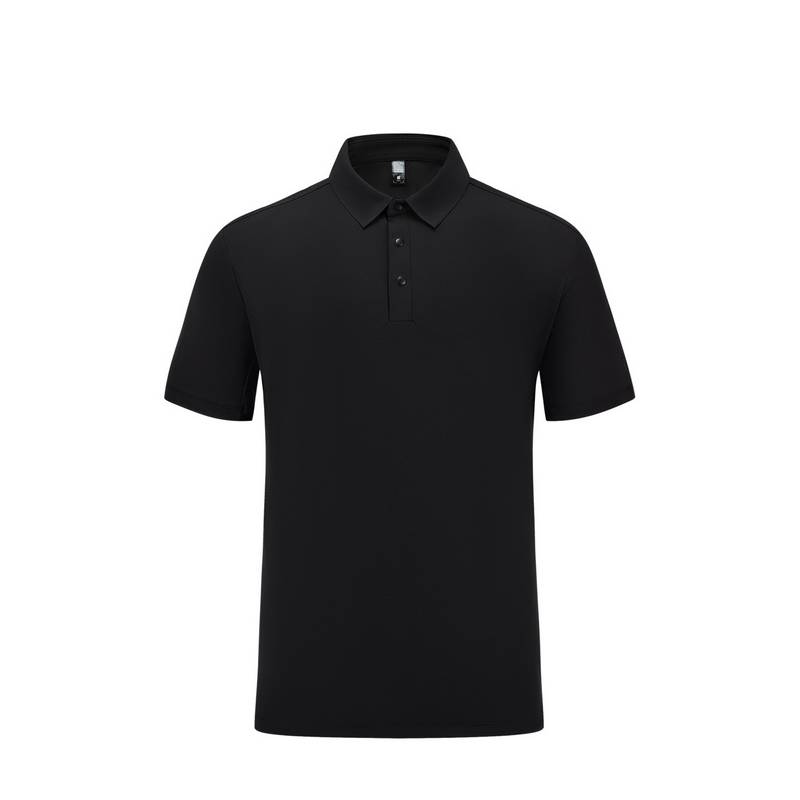 男子棉感POLO衫轻弹吸湿透气反光跑步户外速干T恤FRTM009-1