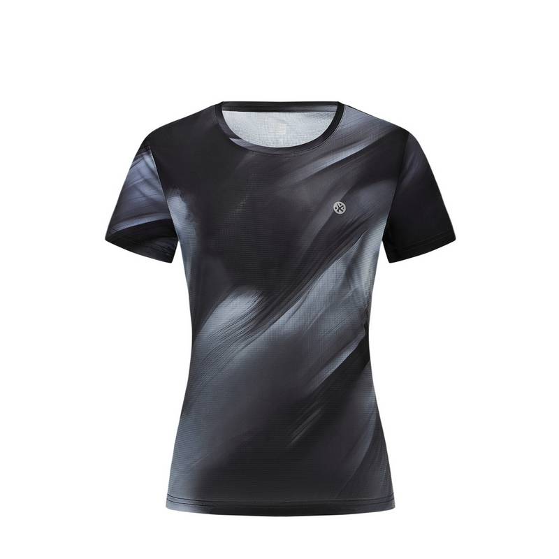 女子高弹速干吸湿排汗透气轻弹柔软亲肤跑步训练T恤FRTM002-2