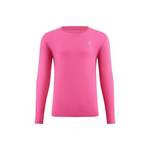 男子魔方网格透气通道速干反光印花LOGO运动健身长袖跑步T恤FRTJ009-21