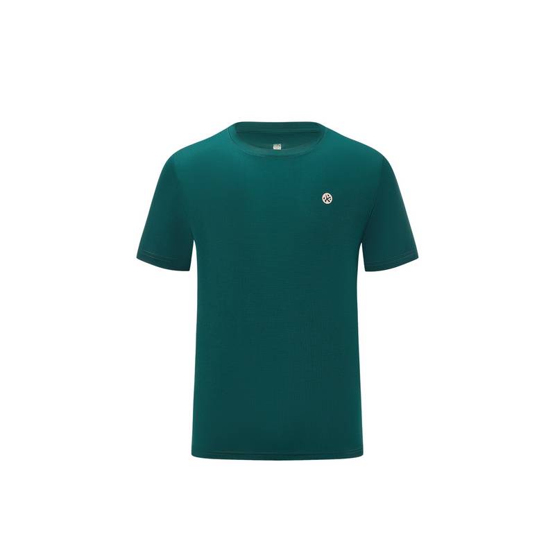 男子高弹速干透气跑步健身吸湿排汗修身薄款运动短袖T恤FRTJ005-18