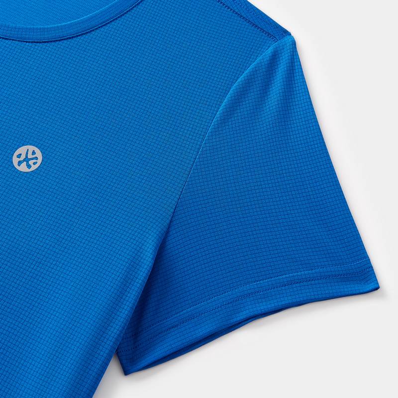 男子高弹速干透气跑步健身吸湿排汗修身薄款运动短袖T恤FRTJ005-14