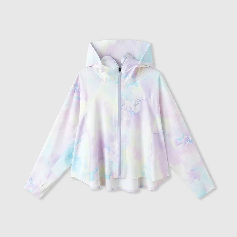 女童透气大帽檐UPF50+满印防晒衣服332251050015-6013